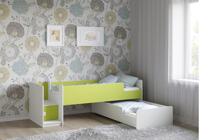 Детская выкатная кровать Легенда К302.41 в Соликамске