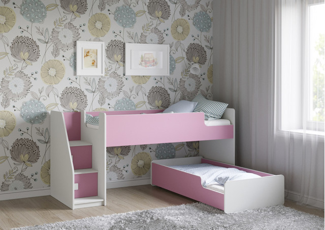 Детская выкатная кровать Легенда К402.41 в Соликамске